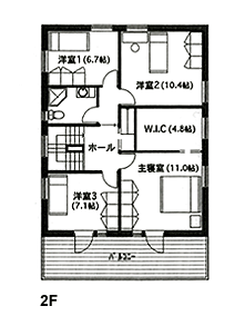 2F間取り